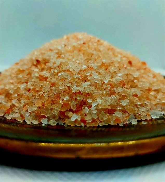 Гималайская розовая соль ископаемая чистая средняя Zahrat Aljabal "Горный Цветок", 4 мм - фото 4758