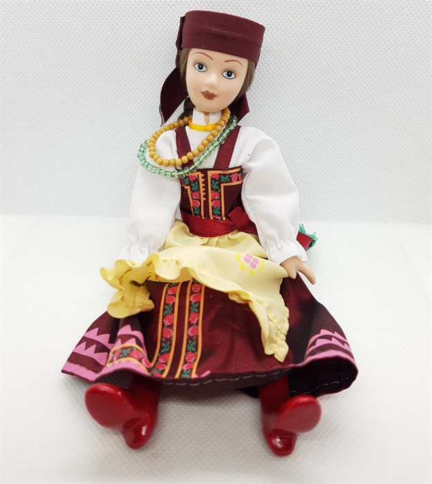 Народная кукла фарфор №1 - фото 6286