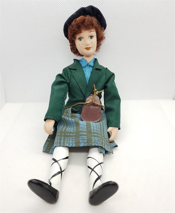 Народная кукла фарфор №4 - фото 6289