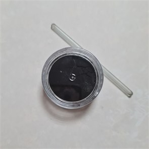 Кохль порошковый со стеклянной палочкой серый с камфорой Khojati 3239