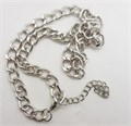 Колье Цепь цвет серебро 50 см 3972