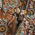 Ткань шифон с восточным рисунком, 150х220 см 7572