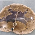 Колье с подвеской 2 стрелы (винтаж) 7600
