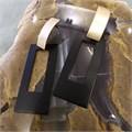 Серьги графические 7602