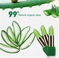 Магическая татуажная помада 99% ALOE VERA в упаковке в виде листа алоэ 3619