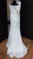 Платье из гипюра со шлейфом на 50-52 размер, цвет айкрю 4050