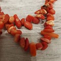 Бусы из природного натурального красного коралла, 82 см 3763