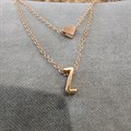 Колье Z двойное (позолота) 7590 Колье Z двойное (позолота) 7590