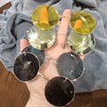 Очки винтажные круглые 4 шт 7694 Очки винтажные круглые 4 шт 7694